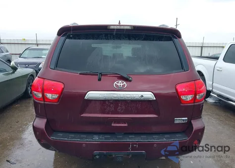 2011 Toyota Sequoia Limited 5.7L V8 z USA, uszkodzony, nr VIN 5TDKY5G18BS035026